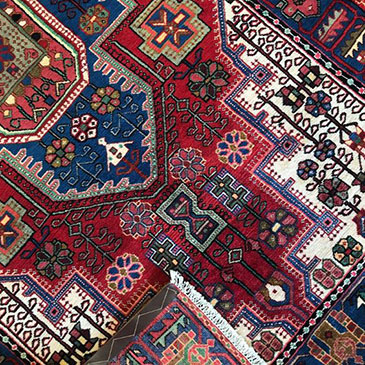 Geometric persian rug